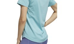 Adidas W Tech Bos Tee Women's Top Blue GS8773