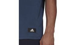 Adidas M Fi Tee SS Men's T-Shirt Blue