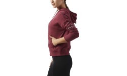 Reebok El Marble Full-Zip Sweatshirt, Red