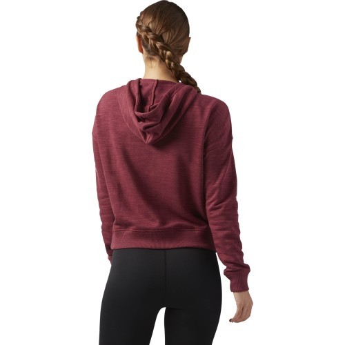 Reebok El Marble Full-Zip Sweatshirt, Red