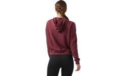 Reebok El Marble Full-Zip Sweatshirt, Red