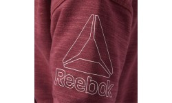 Reebok džemperis El Marble Fullzip, sarkans