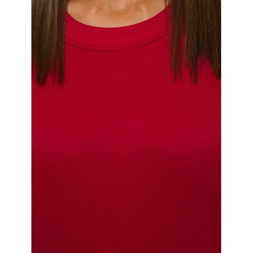 J.Style Women's Sweatshirt Red 68W01-18