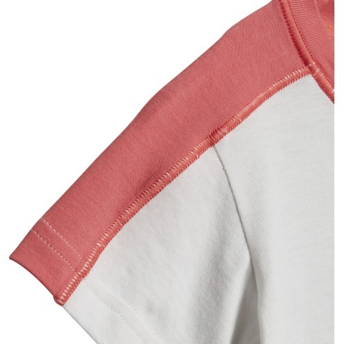 Adidas детский спортивный костюм I Print Sum Set White Red DV1261