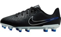 Nike Jr Legend 10 Academy FG/MG futbola apavi pusaudžiem, zili melni pelēki DV4348 040