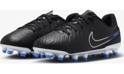 Nike Jr Legend 10 Academy FG/MG futbola apavi pusaudžiem, zili melni pelēki DV4348 040