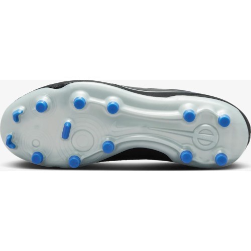Nike Jr Legend 10 Academy FG/MG футбольные бутсы для подростков, сине-чёрно-серые DV4348 040