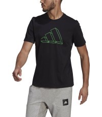 Adidas vīriešu T-krekls M Fi Gfx Tee Black