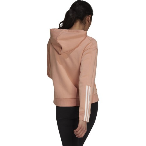Adidas Women's Sweatshirt W Dk Fz Hoodie Peach H07804
