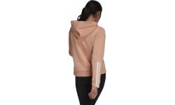 Adidas Women's Sweatshirt W Dk Fz Hoodie Peach H07804