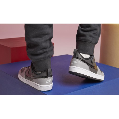 Nike bērnu apavi Court Borough Low 2 Grey BQ5451 014