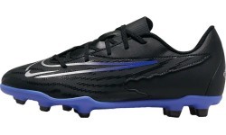 Футбольные бутсы подростковые Nike Jr Phantom GX Club FG/MG Black Blue DD9564 040