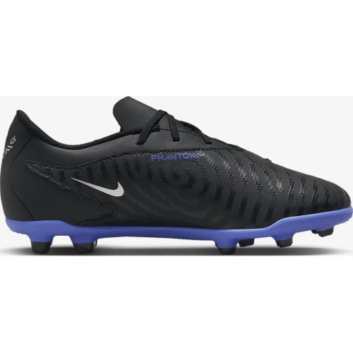 Nike Jr Phantom GX Club FG/MG bērnu futbola apavi Black Blue DD9564 040