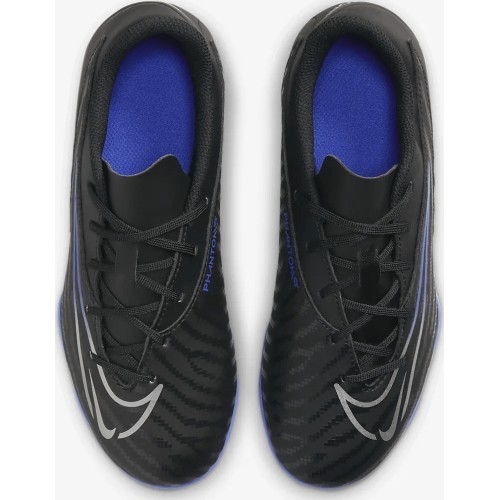 Nike Jr Phantom GX Club FG/MG bērnu futbola apavi Black Blue DD9564 040