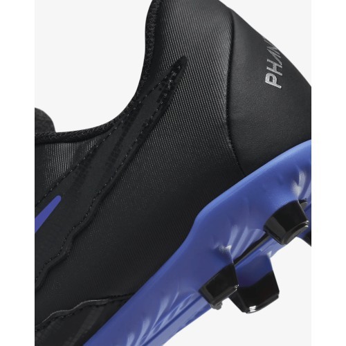 Nike Jr Phantom GX Club FG/MG bērnu futbola apavi Black Blue DD9564 040