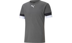 Мужская футбольная футболка Puma TeamRise Jersey, серая, 704932 13