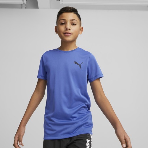 Puma Active Small Logo Blue Youth T-Shirt 586980 92