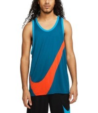 Nike Men's T-Shirt M NK Df Crossover Jersey Blue DH7132 404