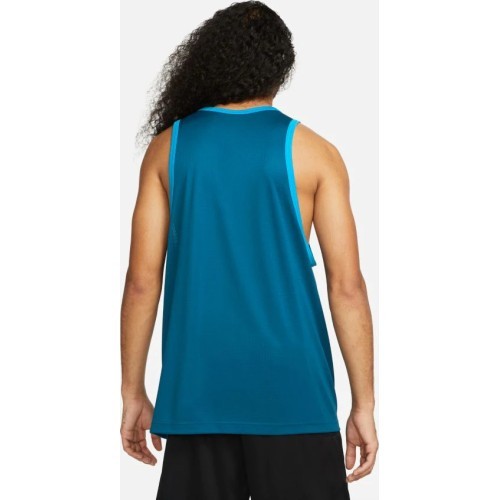 Nike Men's T-Shirt M NK Df Crossover Jersey Blue DH7132 404