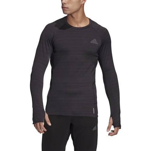 Adidas Men's Adi Runner LS T-Shirt Black