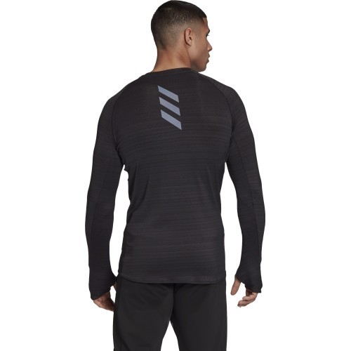 Adidas vīriešu krekls Adi Runner LS Black