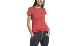 Reebok Wor Comm Tee Red sieviešu blūze