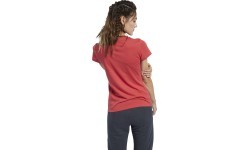 Reebok Wor Comm Tee Red Women's Blouse
