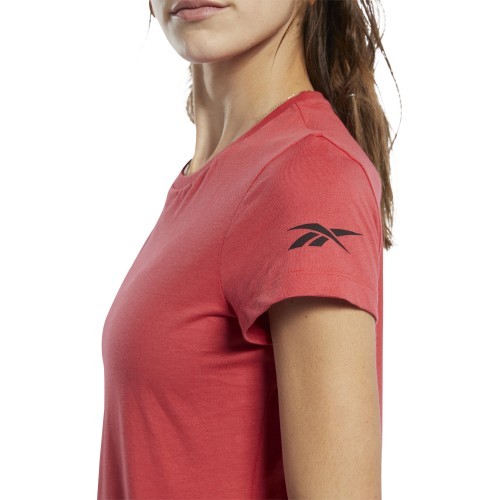Reebok Palaidinė Moterims Wor Comm Tee Red