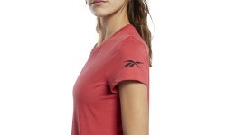 Reebok Wor Comm Tee Red sieviešu blūze