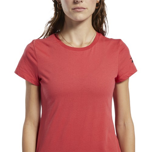 Reebok Wor Comm Tee Red sieviešu blūze