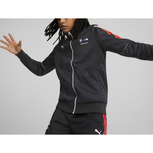 Puma BMW MMS MT7 Track Jacket Men's Sweatshirt Black 535859 04
