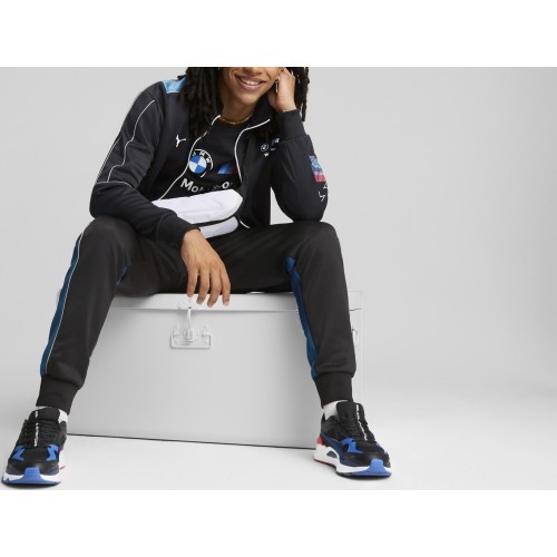 Puma BMW MMS MT7 Track Jacket Men's Sweatshirt Black 535859 04