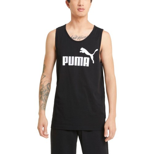 Мужская футболка Puma Ess Tank, чёрная 586670 01