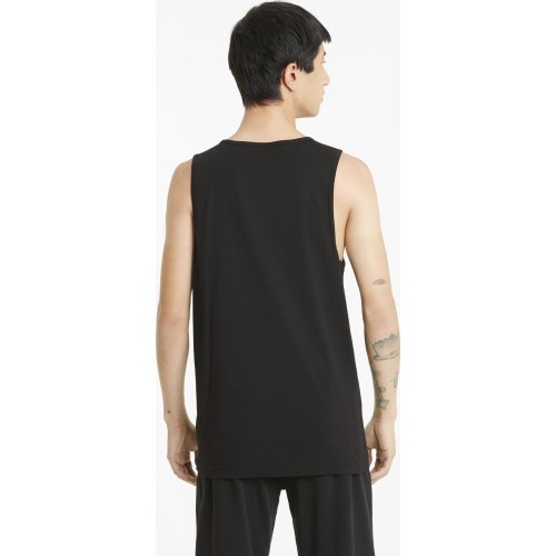 Puma Ess Tank Men's T-Shirt Black 586670 01