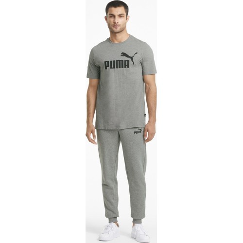 Puma sporta bikses vīriešiem Ess Slim Pants Tr Grey 586749 03