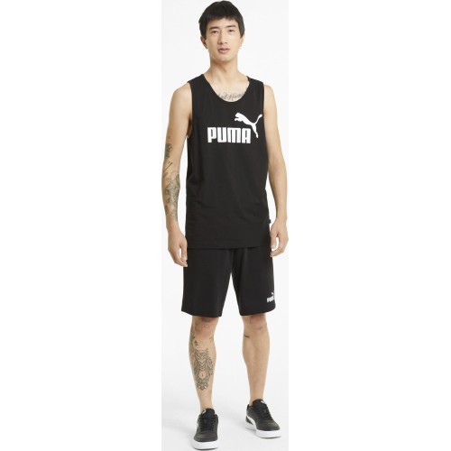 Puma Ess Tank Men's T-Shirt Black 586670 01