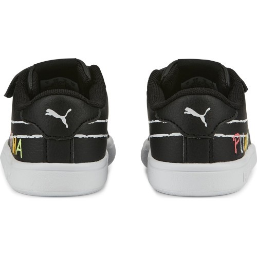 Puma Smash v2 Home School bērnu botas melnas 386201 01