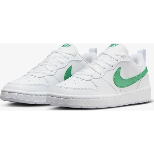 Подростковые кроссовки Nike Court Borough Low White Green DV5456 109