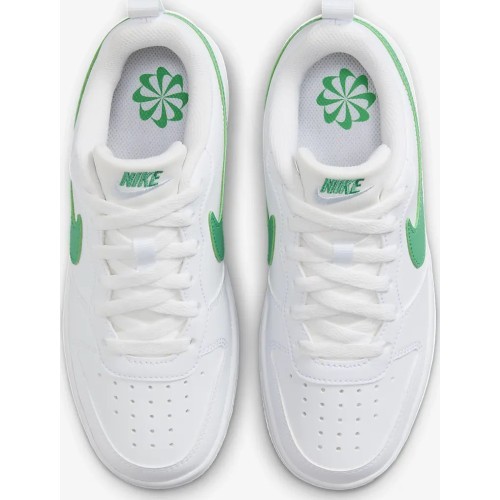 Подростковые кроссовки Nike Court Borough Low White Green DV5456 109