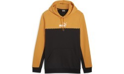 Puma Ess Block X Tape vīriešu džemperis, melns/dzeltens 675173 91