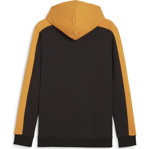 Puma Ess Block X Tape Men's Sweatshirt Black Yellow 675173 91