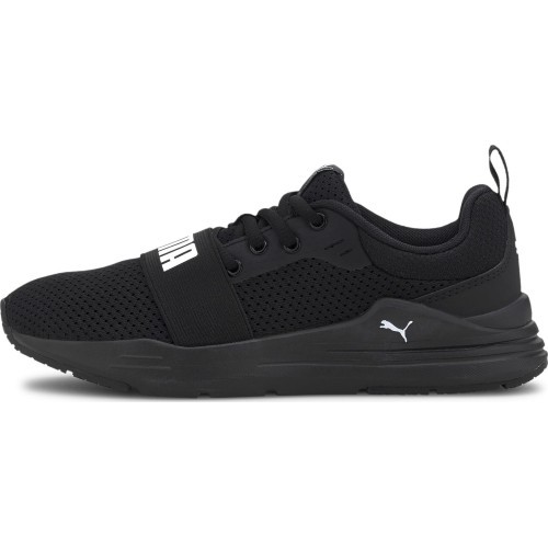 Кроссовки подростковые Puma Wired Run Jr High Risk Black 374214 01
