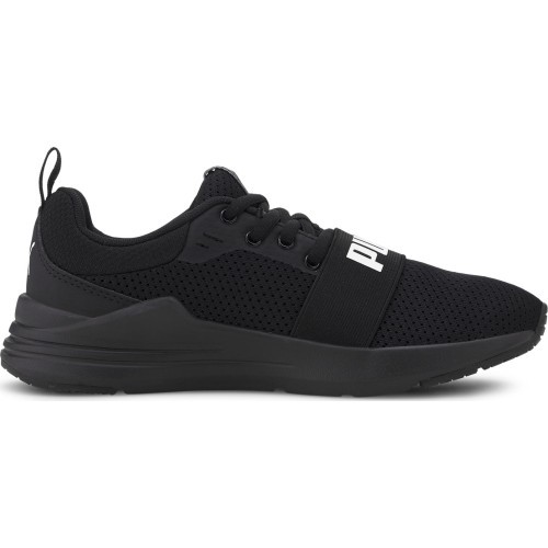 Puma Wired Run Jr Junior Sneakers High Risk Black 374214 01
