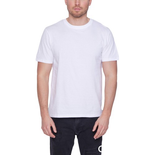 Glo Story Men's T-Shirt White MPO D0100