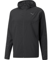 Puma Run Reflective AOP Woven Men's Sweatshirt Black 522409 01
