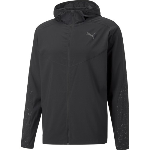 Мужская толстовка Puma Run Reflective AOP Woven Black 522409 01
