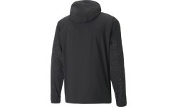 Puma Run Reflective AOP Woven vīriešu džemperis Black 522409 01