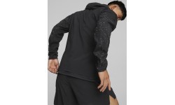 Мужская толстовка Puma Run Reflective AOP Woven Black 522409 01