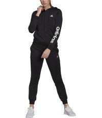 Adidas W Lin FT TS Women's Tracksuit Black GM5575