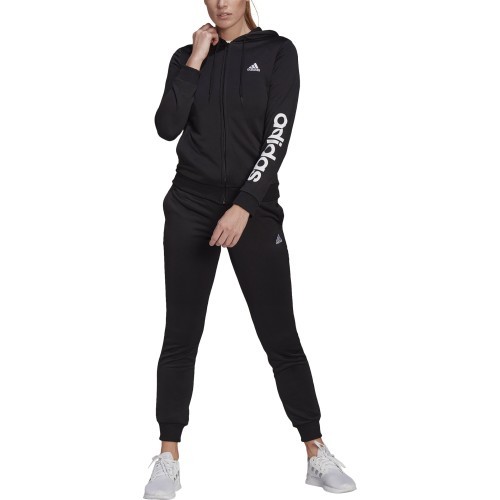 Adidas W Lin FT TS Women's Tracksuit Black GM5575